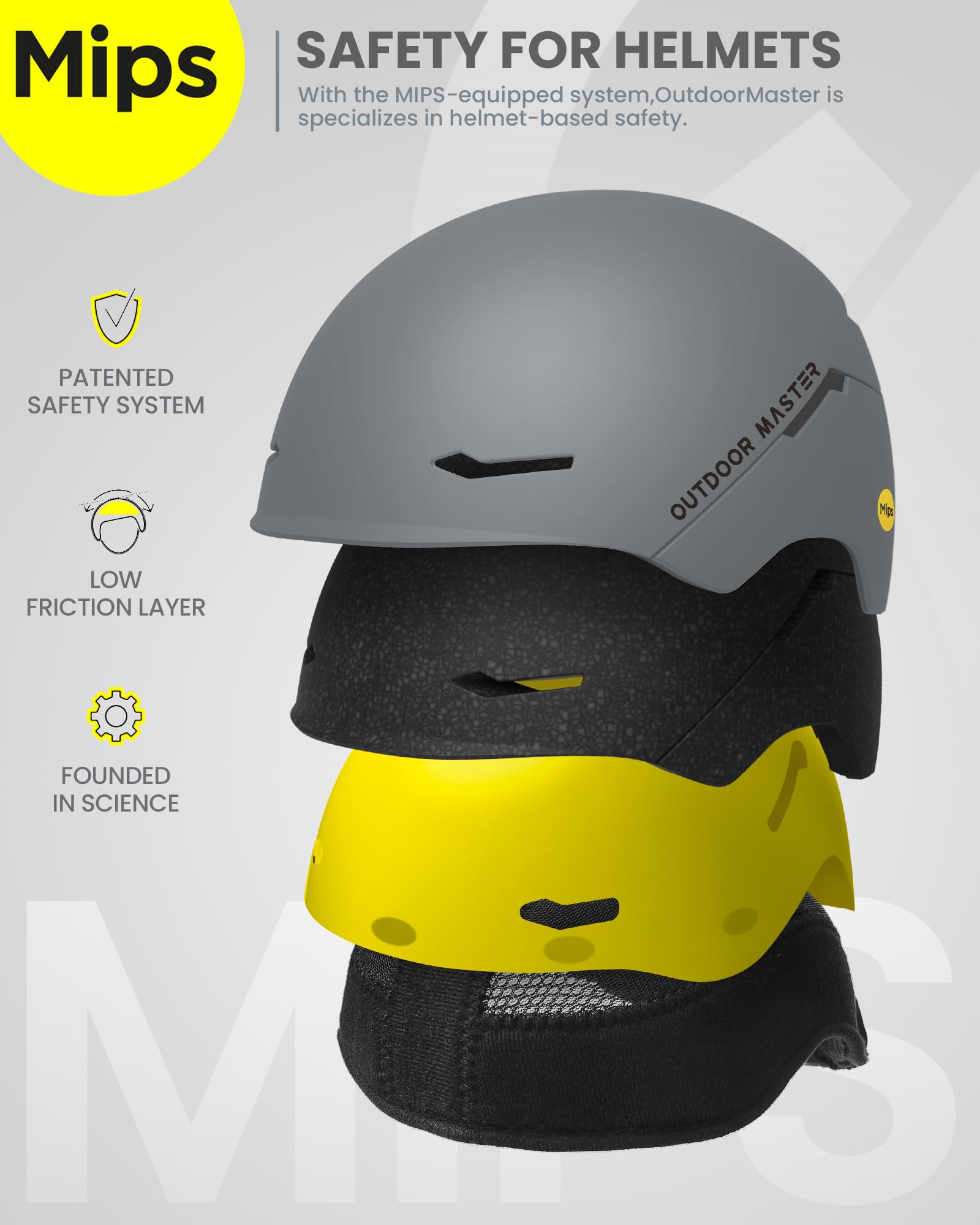 OutdoorMaster ELK MIPS Skihelm - Schneesporthelm Snowboardhelm für Männer Frauen & Jugend