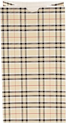 Vista 257 de Restaurantware Bag Tek - Bolsas de almuerzo desechables de 2 libras, 100 bolsas resistentes para llevar, parte inferior plana, ideal para Blanco