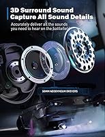 Vista 2 de DEEBOX Gaming Headset for PC, PS5, PS4, Xbox, Gaming Headphone with Detachable Noise Canceling Mic, Wired Gaming Headsets 3.5mm for PC, Laptop, Mac