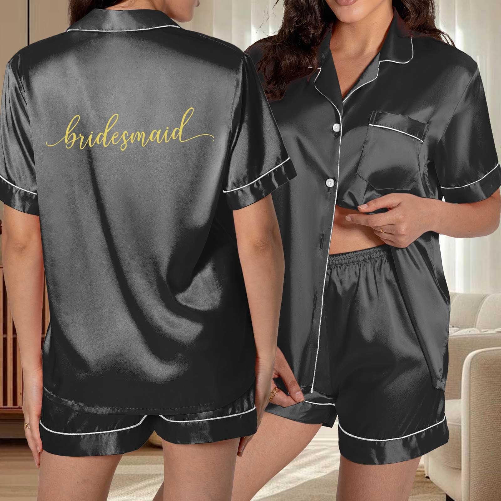 Generisch Combinaison short décontractée pour femme avec bouton de poche et design imprimé pour la détente et le confort au quotidien