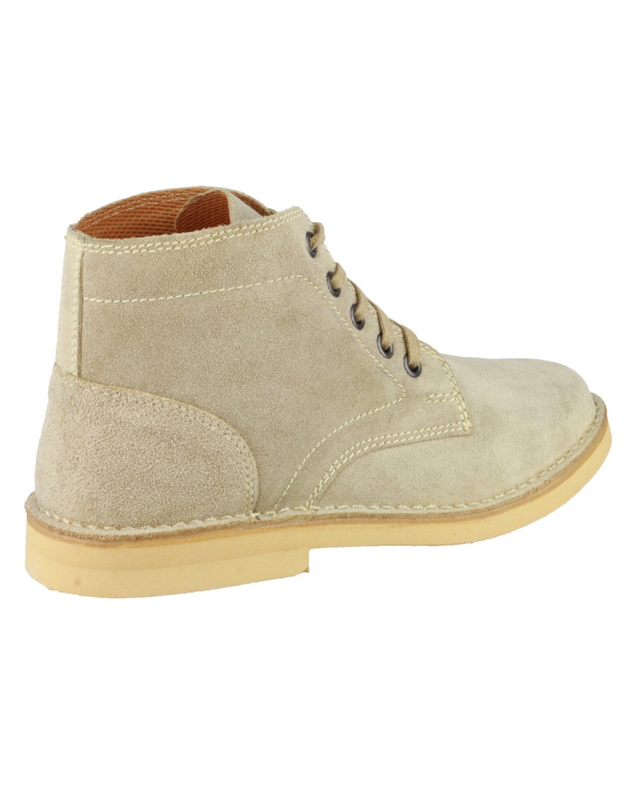 Amblers Męskie skórzane 87002 zamszowe botki sznurowane buty pustynne
