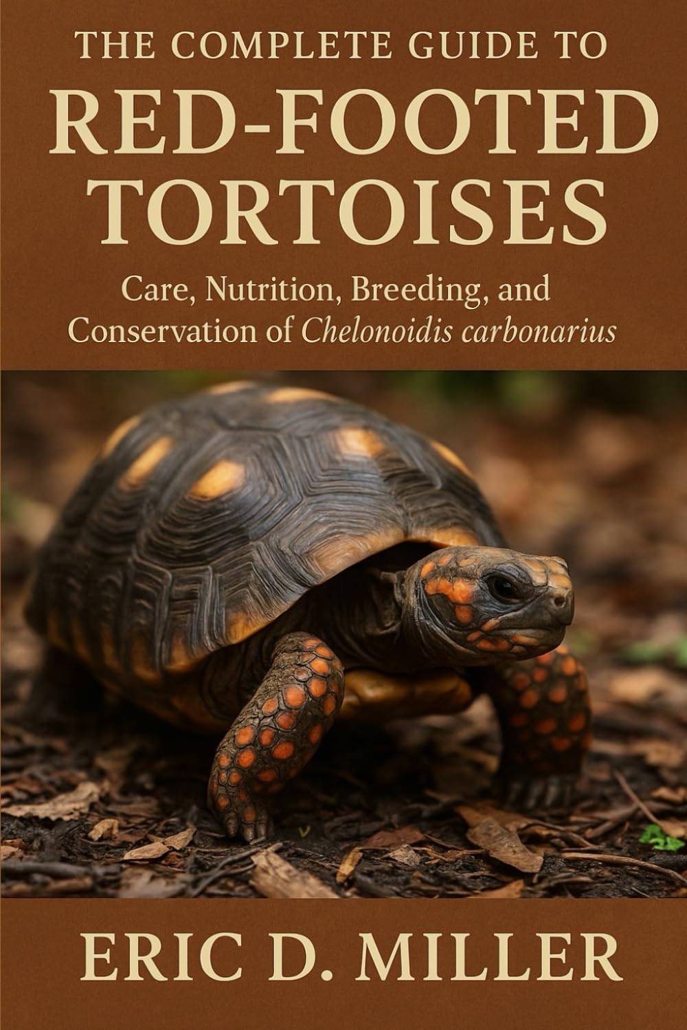 The Complete Guide to Red-Footed Tortoises: Care, Nutrition, Breeding, and Conservation of Chelonoidis carbonarius