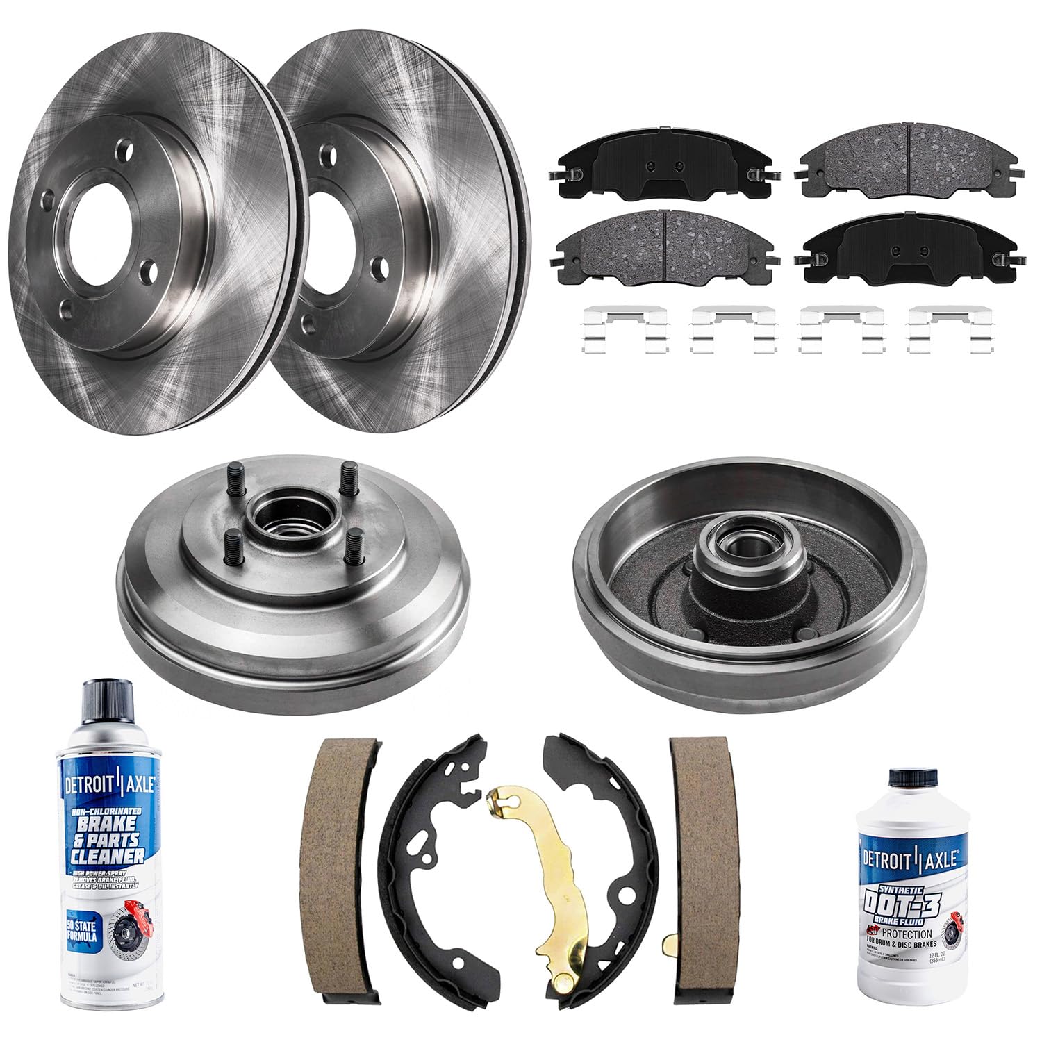 Detroit Axle 10-Piece Complete Kit
