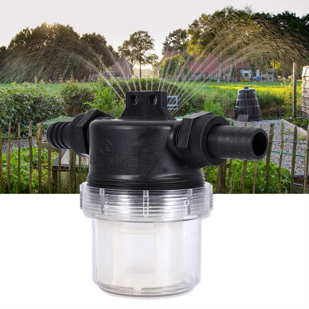 1/2 Zoll Pipeline Filter Gartenteich Inline Mesh Sieb Wasserpumpe
