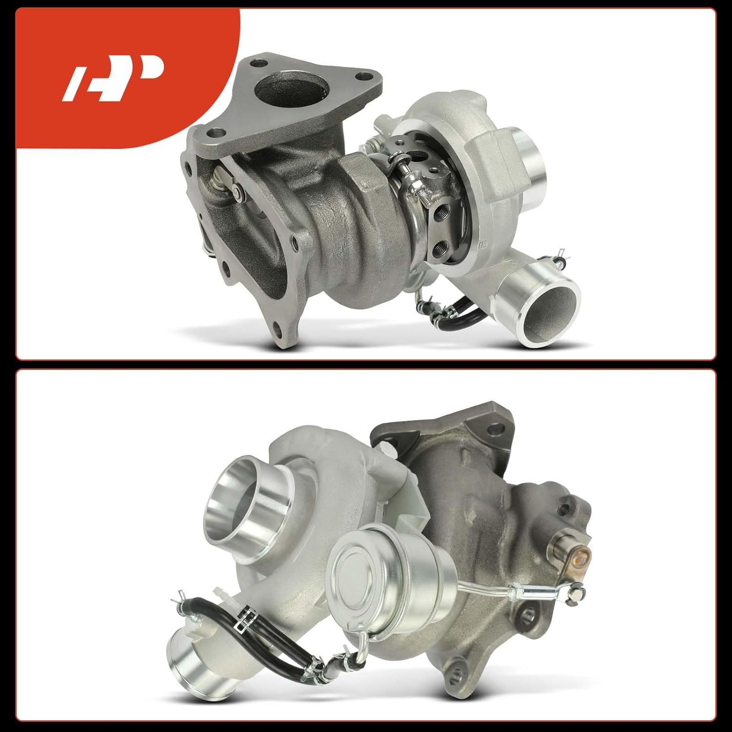 A-Premium TD04L-04HL Complete Turbocharger Turbo Kit Compatible with Subaru & Saab Models - Forester 2004-2008, Impreza 2003-2007, Baja 2004-2006, 9-2X 2006 - Replaces 14411AA532