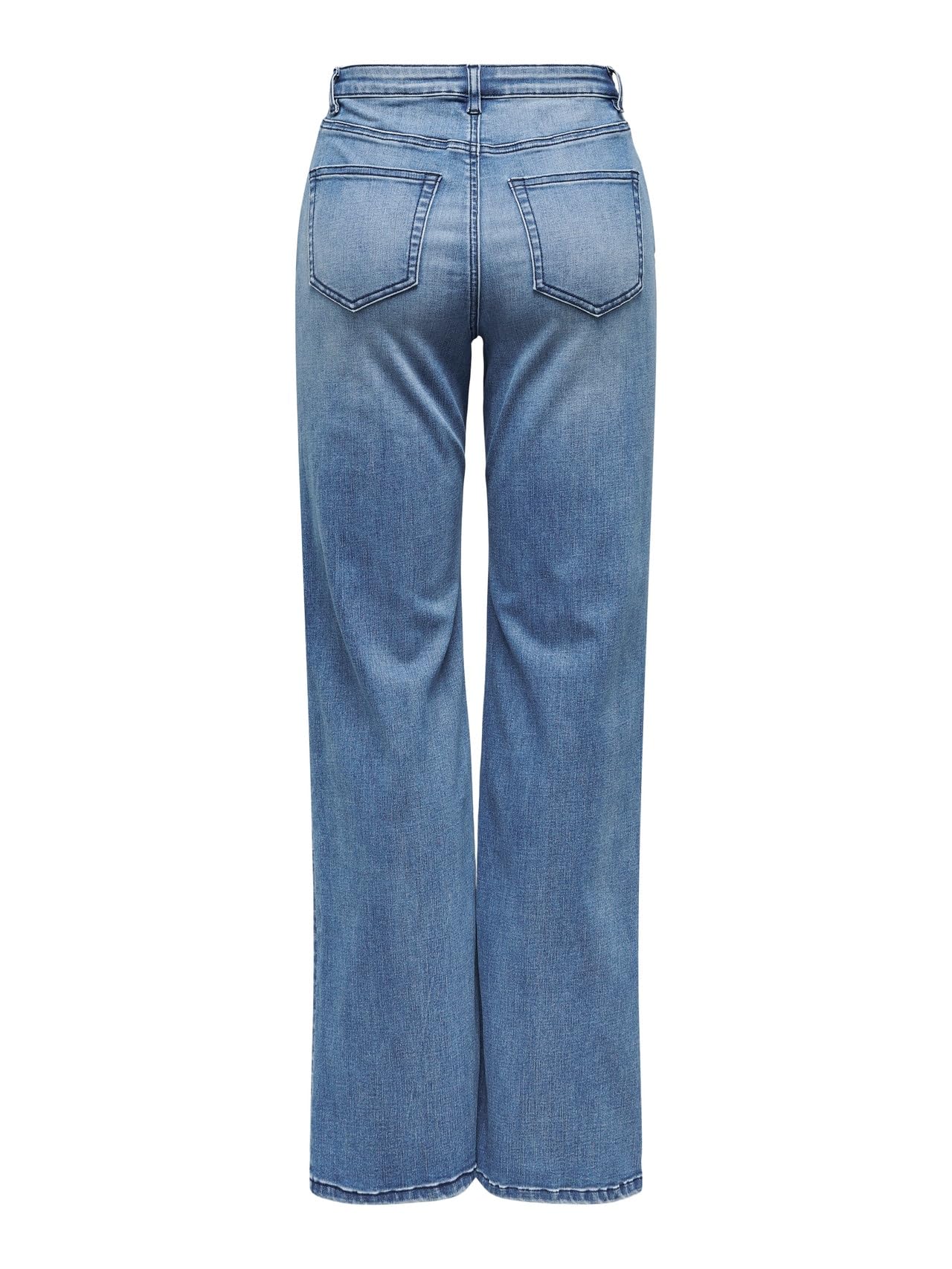ONLY Femme Onljuicy-wauw Hw Wide DNM Gua113 Noos Jean À Jambes Larges, Denim Bleu Médium, M / 30L EU