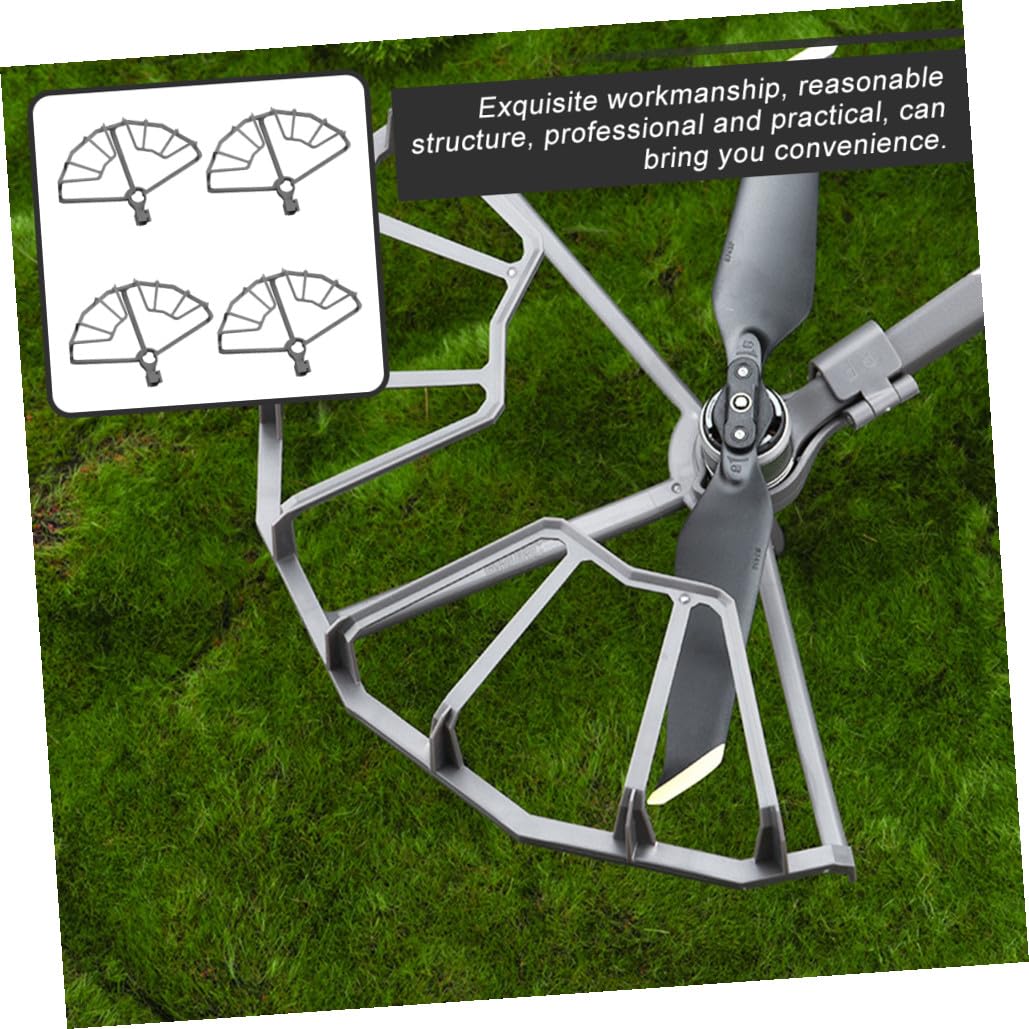 4 Piezas Protector de Hélices Anticolisión para Drones Zoom de Accesorios de Dron Diseño Absorbente de Choques Instalación