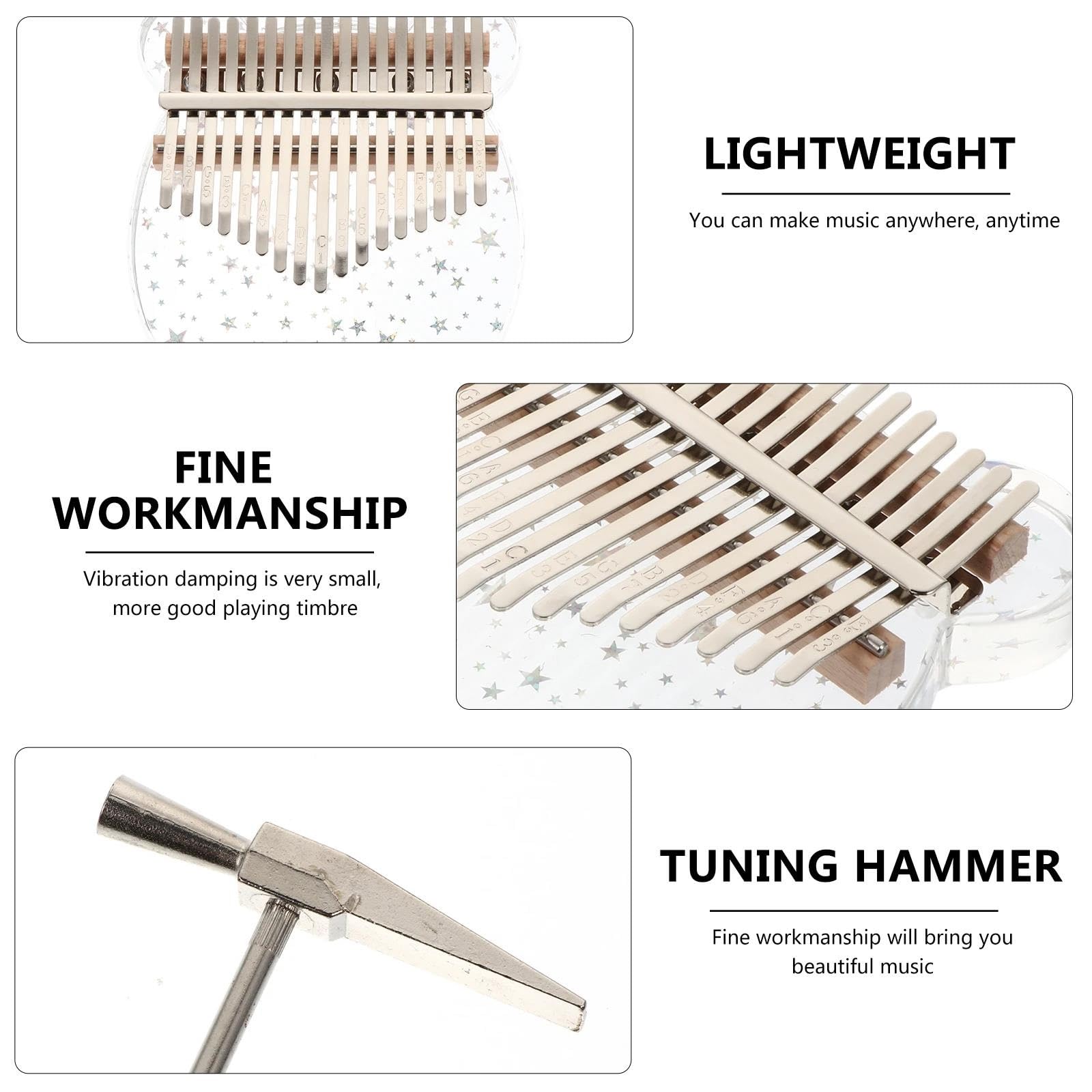 Kalimba Principiantes Mini Kalimba Portátil Para Principiantes