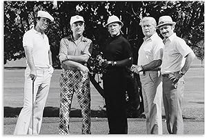 JGNHJC Caddyshack Movie Poster Canvas Art Poster