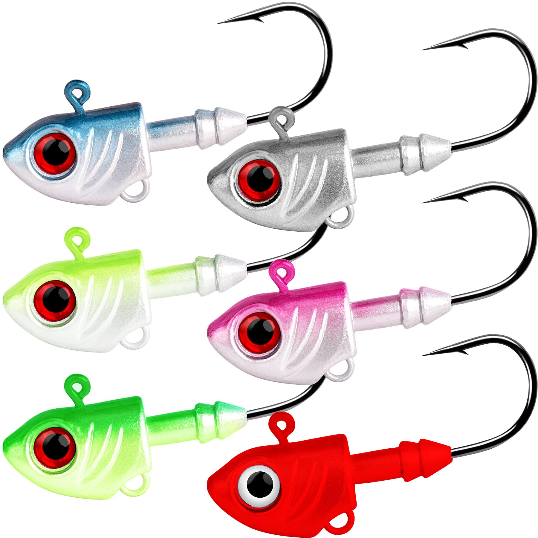 bait hooks lead head hooks