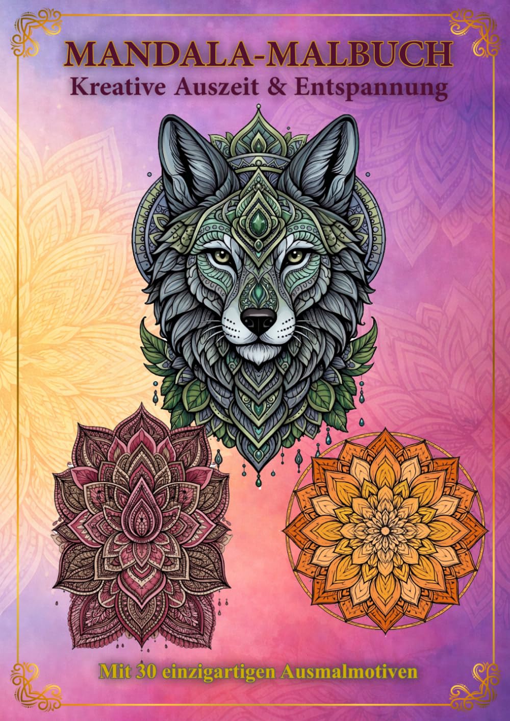 Mandala-Malbuch: Kreative Auszeit & Entspannung