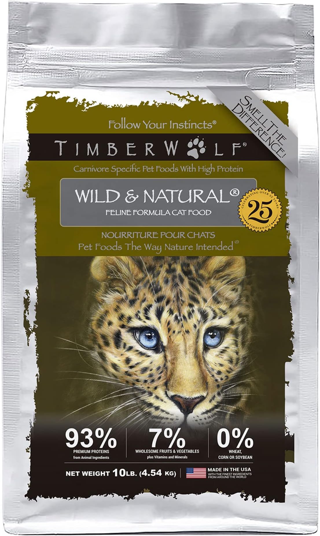 - Wild & Natural Chicken Recipe with High Protein Dry Cat Food 10lb