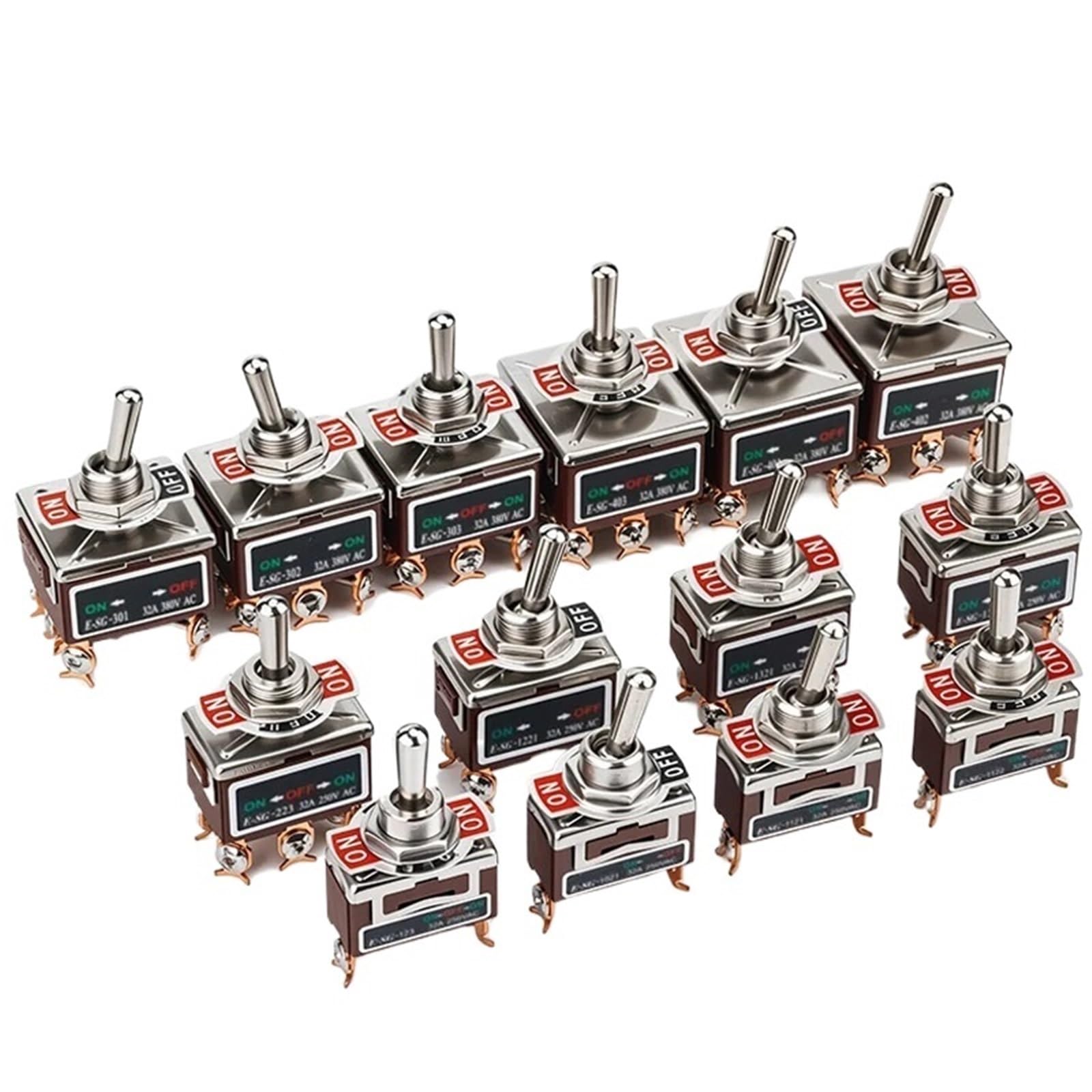 Interrupteur à bouton-poussoir 250VAC pour simplifier vos circuits d'atelier