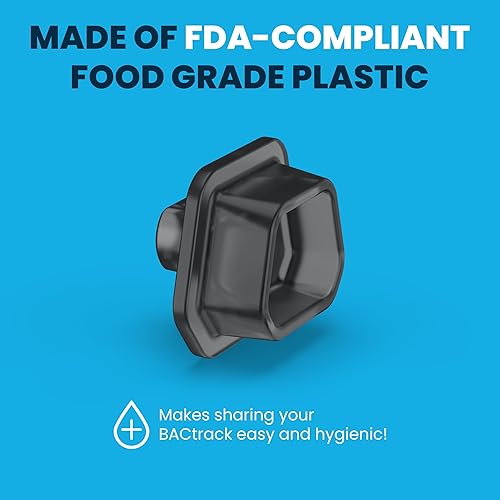 Vista 8 de BACtrack Boquillas de alcoholímetro de la serie C (50 unidades) Compatible con los probadores de alcohol de aliento BACtrack C6 y C8 No