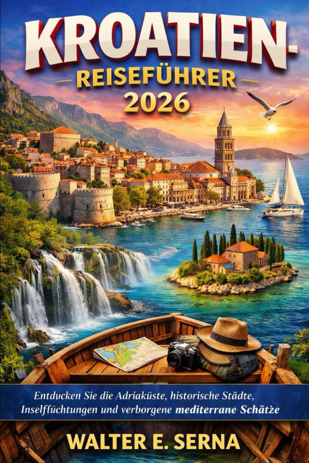 KROATIEN-REISEFÜHRER 2026: Entdecken Sie die Adriaküste, historische Städte, Inselflüchtungen und verborgene mediterrane Schätze (German Edition)      Paperback – January 23, 2026