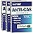 HealthA2Z Gas Relief Simethicone | 125mg | Relieves from Stomach Discomfort and Gas | Anti Flatulence | Relieves Gas Fast and Bloating (15 Counts (Pack of 3))