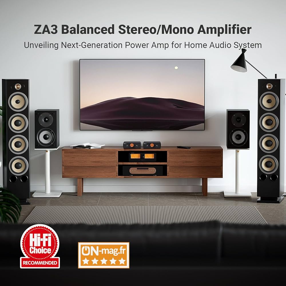 Amazon.com: Fosi Audio ZA3 Balanced Stereo Amplifier Home