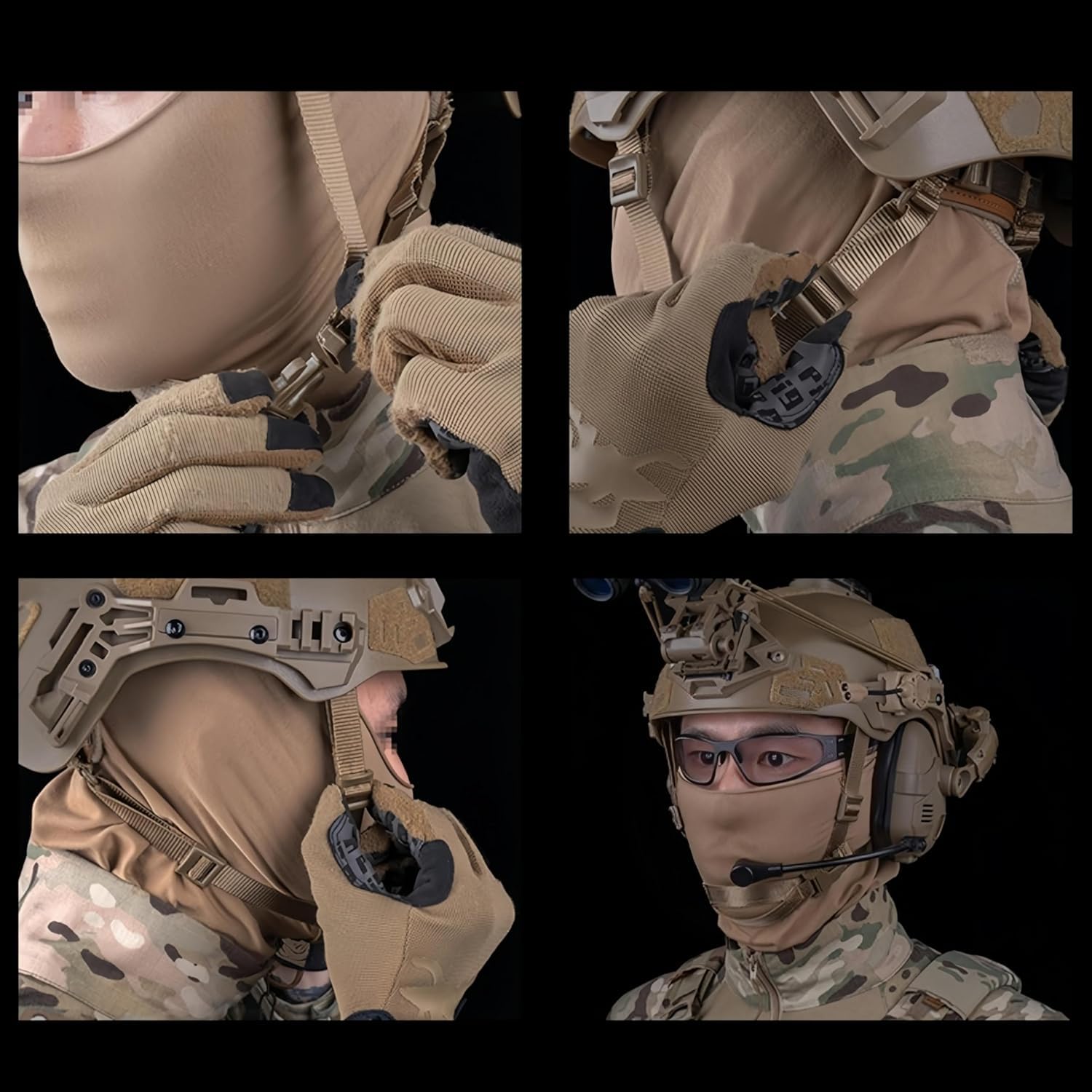 Casco tattico W.endy Team 3.0 versione semplificata per caccia, tiro, softair, casco protettivo, equipaggiamento per addestramento al combattimento