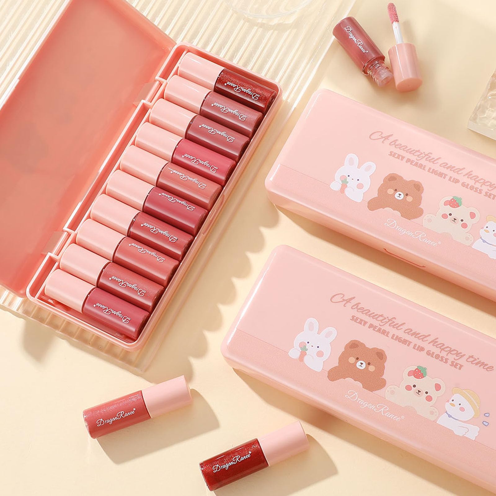 Amazon.com : 10 Colors Lip Tint Stain Mini Liquid Lipstick Set