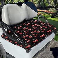 Vista 18 de Fundas universales para asiento de carrito de golf, suaves y cómodas, protección para todo tipo de clima, funda para carrito de golf para 2