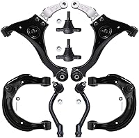 Vista 1625 de Detroit Axle - Kit de suspensión frontal de 8 piezas para Dodge Journey 2009-2015, 2 brazos de control inferiores, 2 rótulas, 2 varillas