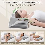 Generic Cervical Neck Pillow Grey – Contour support for sleeping
