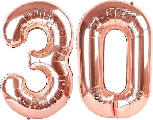 Vista 262 de Globos de números 0 de 40 pulgadas, globos negros de números para números 10, 20, 30, 40, 50, 60, 70, 80, 90, 100, globos de números 10, 20, 30, 40