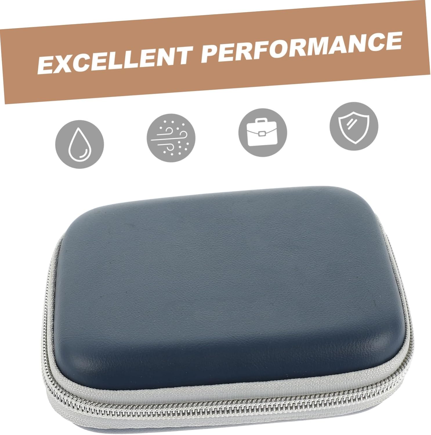 VANZACK Harmonica Storage Bag for Adults Beginner Case Zipper Harmonica Carry Case Neck Holder Pack Scratch-resistant Lightweight Portable