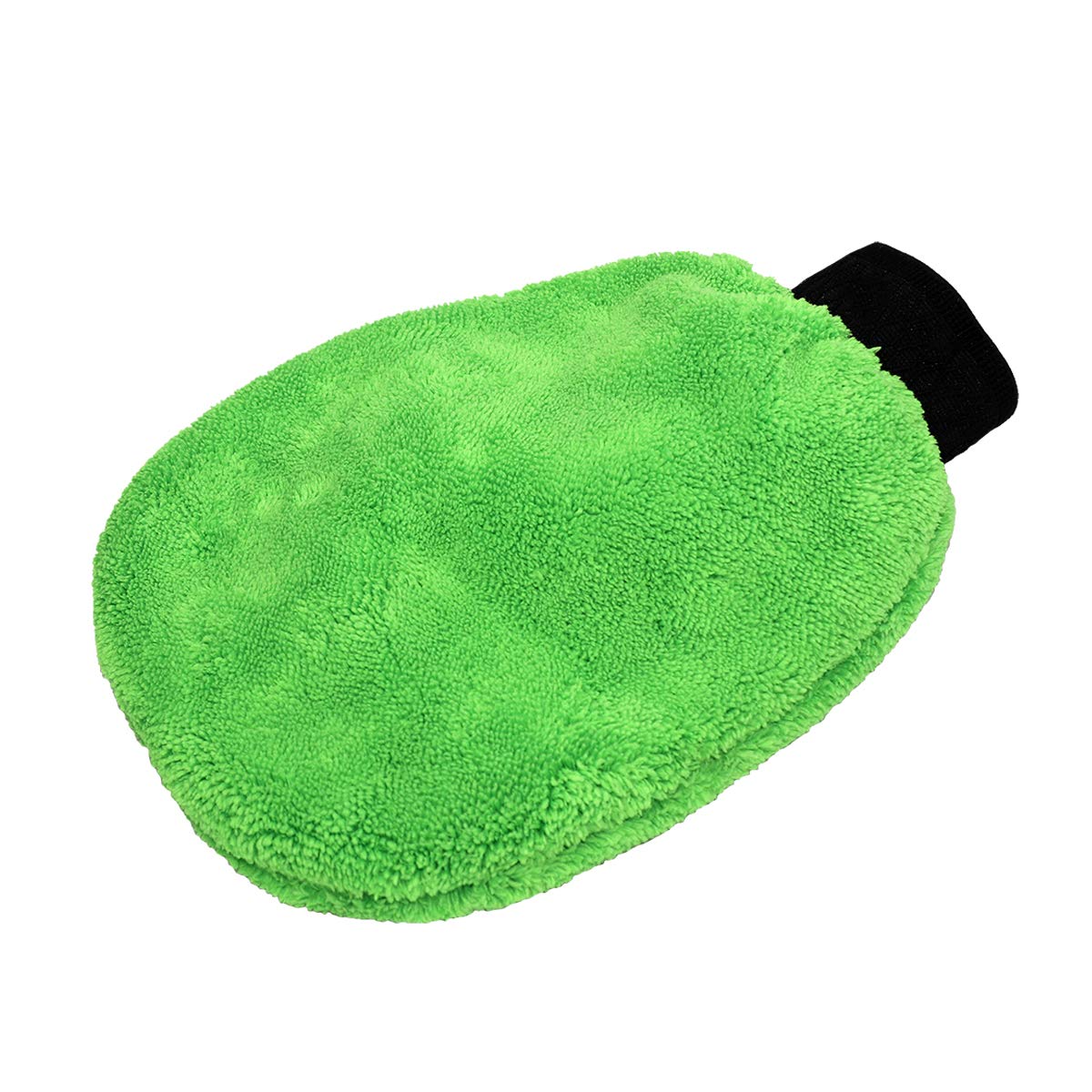 Grip Microfiber Wash Mitt - Vehicle Detailing and Washing - Cleaning, Buffing, Polishing - Lint-Free Microfiber - Nonabrasive - Home, Garage, Automotive