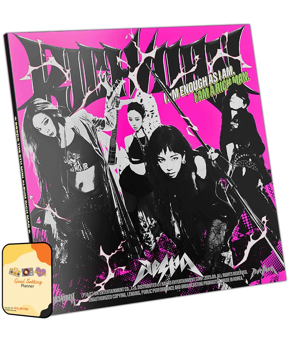 aespa Rich Man Album [A ver. (RICH MAN BAG ver.)]+Pre Order Benefits+BolsVos Exclusive Idol-Inspired Digital Merches