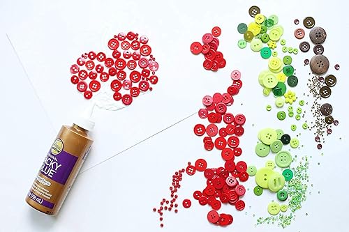 Miniatura 5 de Aleenes Original - Pegamento pegajoso de 4 onzas, secado rápido, pegamento multiusos para manualidades con 3 aplicadores de punta de aguja de 0.7 fl