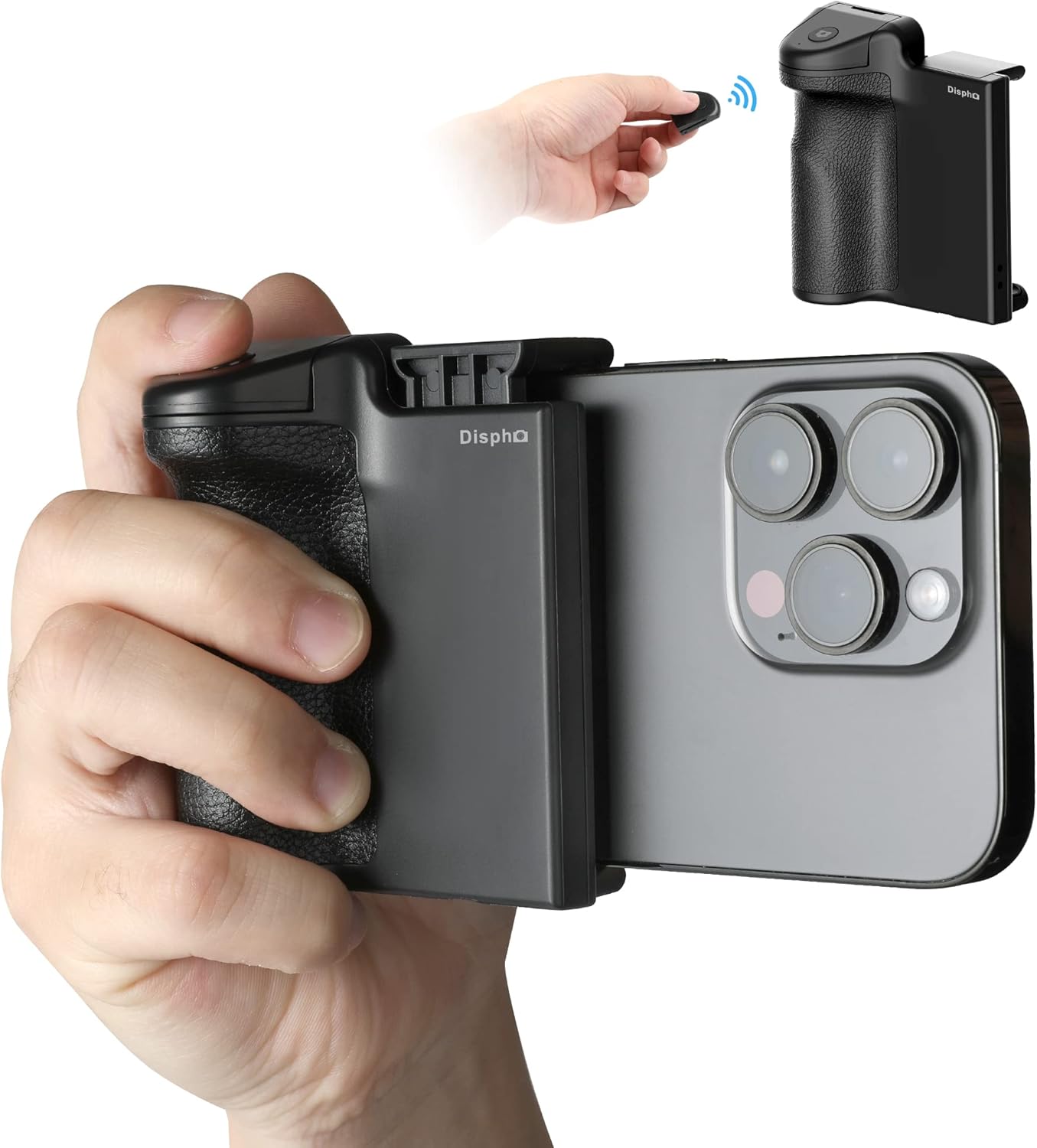 Color Lizard Phone Camera Grip, Phone Tripod Mount with Bluetooth ...