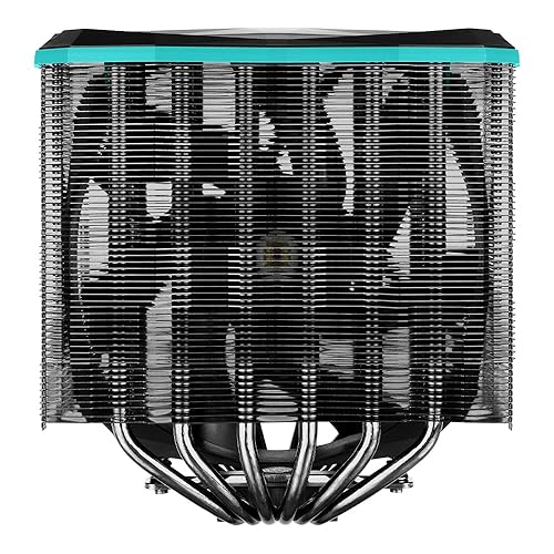 Miniatura 2 de Iceberg Thermal IceSLEET G6 Stealth - Tubo de calor de 6 táctiles directos chapado en níquel, con ventilador silencioso ultra de 5.512 in, enfriador