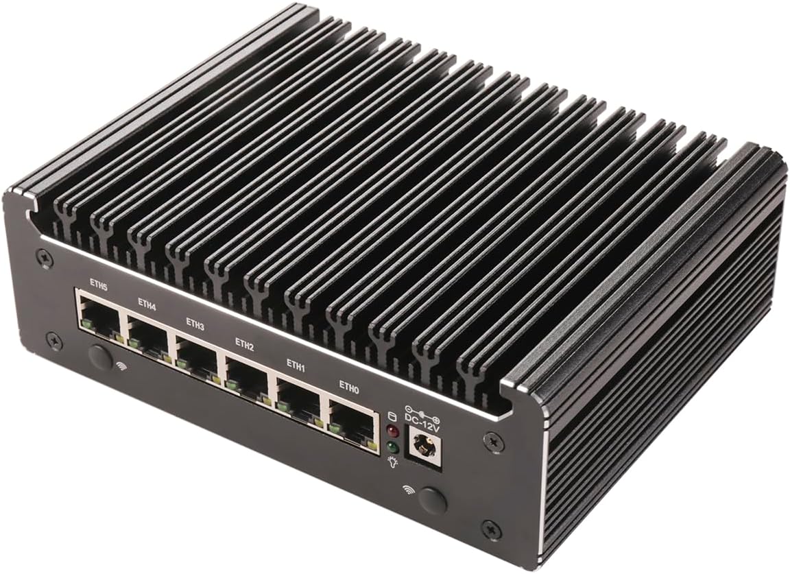 HUNSN Micro Firewall Appliance, Mini PC, pFsense, Mikrotik, OPNsen
