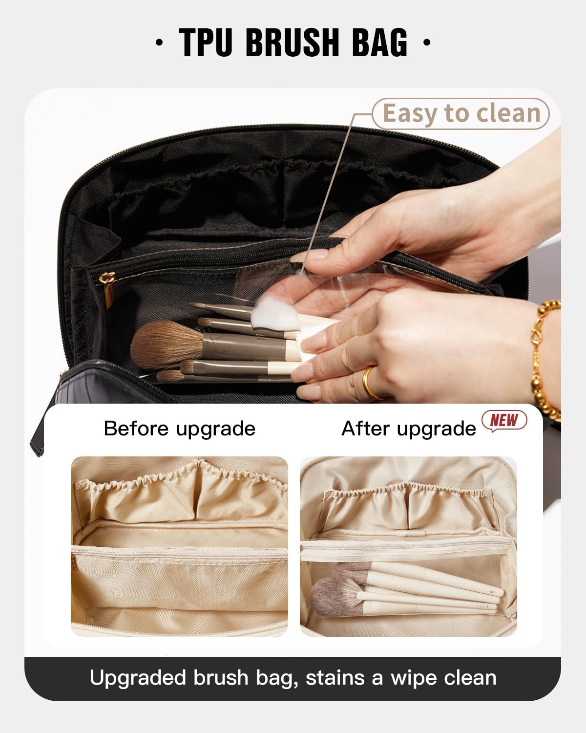 Snapklik EACHY Travel Makeup Bag Large Capacity Cosmetic Bags For snapklik-eachy-travel-makeup-bag-large-capacity-cosmetic-bags-for