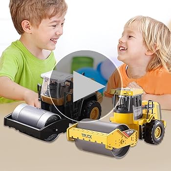 Amazon.co.jp: Hozilen ダイキャストロードローラーおもちゃ