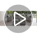 Image of DEVOKO 7 Piece Outdoor Conversation Patio Furniture Set All Weather Wicker Sectional Couch 7 Seater Sofa With Center Table Ottoman For Garden,Terrace,Porch,Lawn,Backyard(Silver&Grey)