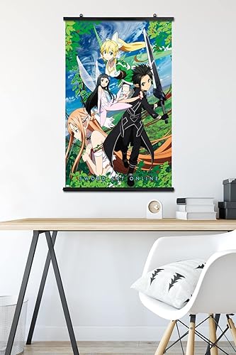 Miniatura 5 de Trends International Sword Art Online - Póster de pared de 3 piezas