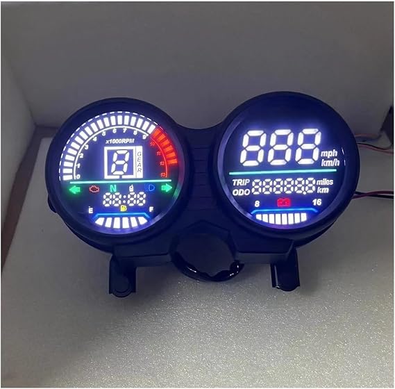 Tachometer Gauge Motorcycle for B&ajaj Boxer CT125 CT150 CCT100 CT110 CT125 Platina 100 Digital Meter LED Speedometer Motorcycle Instrument