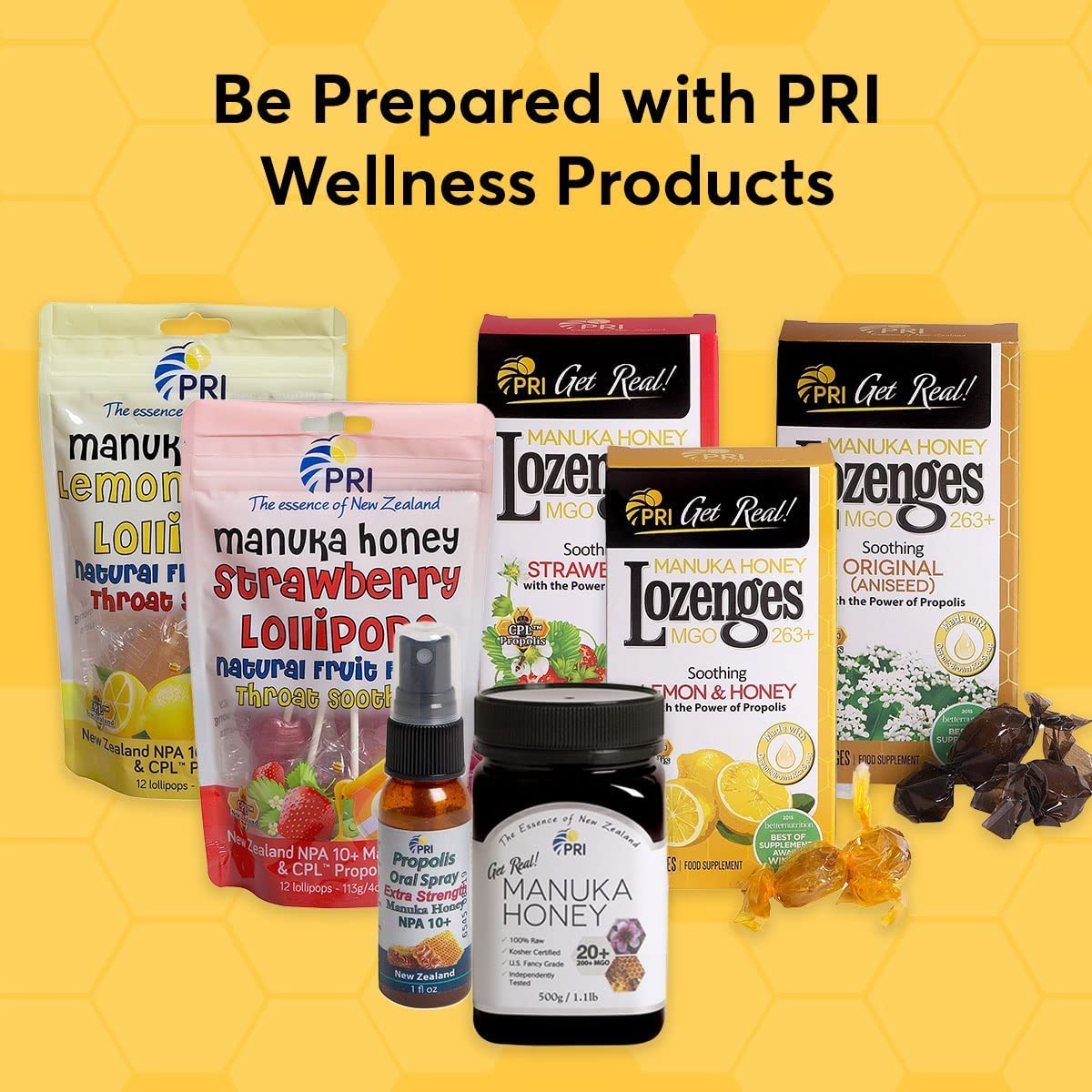 Buy PRI Natural Dry Cough Syrup with Manuka Honey, Propolis, Tea Tree Oil and Vitamin C Sore