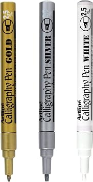 Artline Metallic Calligraphy Set Pack of 3