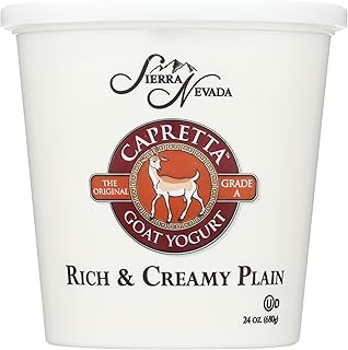 SIERRA NEVADA CHEESE Plain Goats Milk Yogurt, 24 OZ