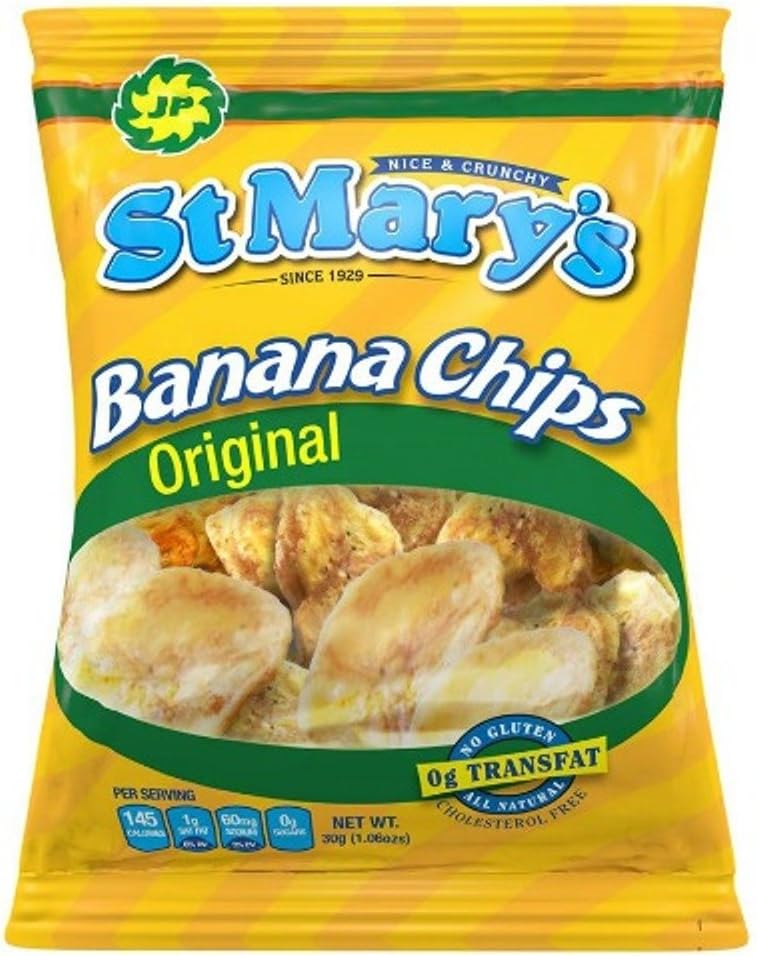 Banana Chips, 1.06 Ounce (Pack of 20)
