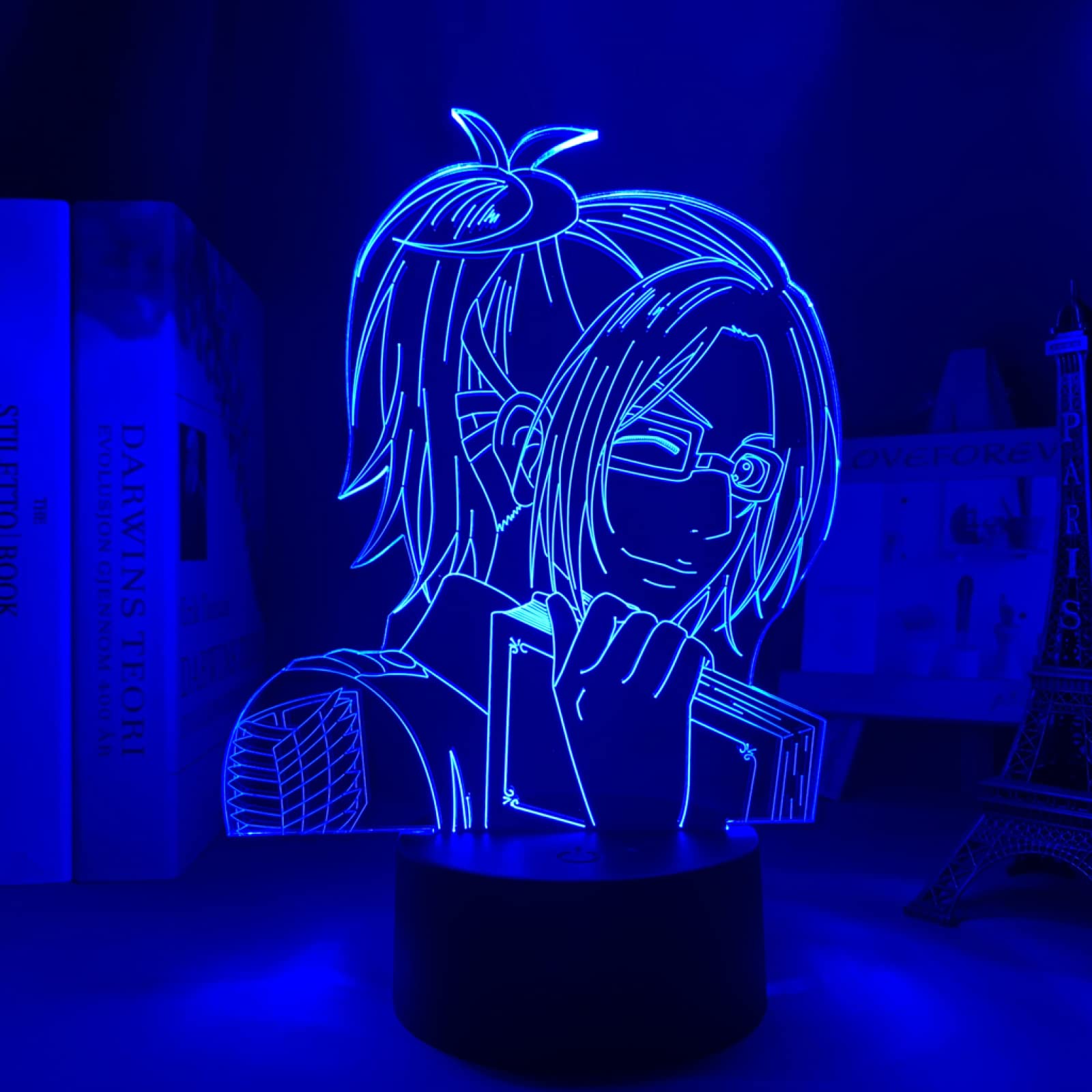 Anime 3D Light Attack Hange Zoe Lamp for Home Decor Birthday Gift Manga LED Night Lamp 7 Colors Light Desk Bedroom Decor PXJD