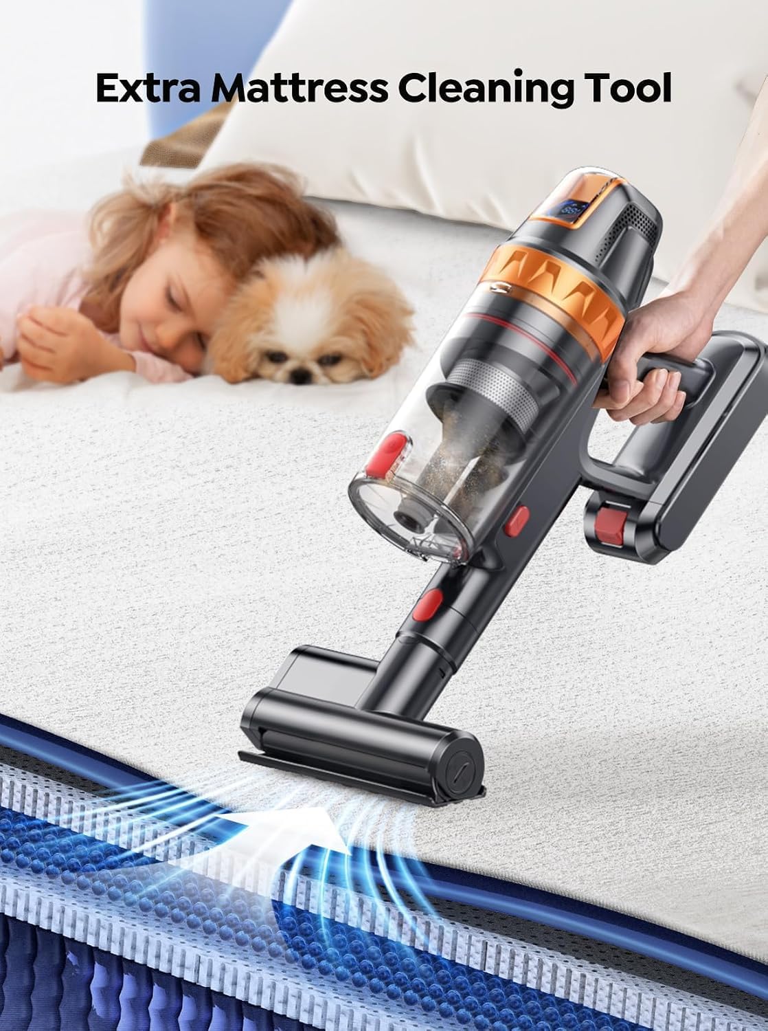 SMOTURE Cordless Vacuum - 70 Min Run Time -4 SMOTURE Cordless Vacuum - 70 Min Run Time -4