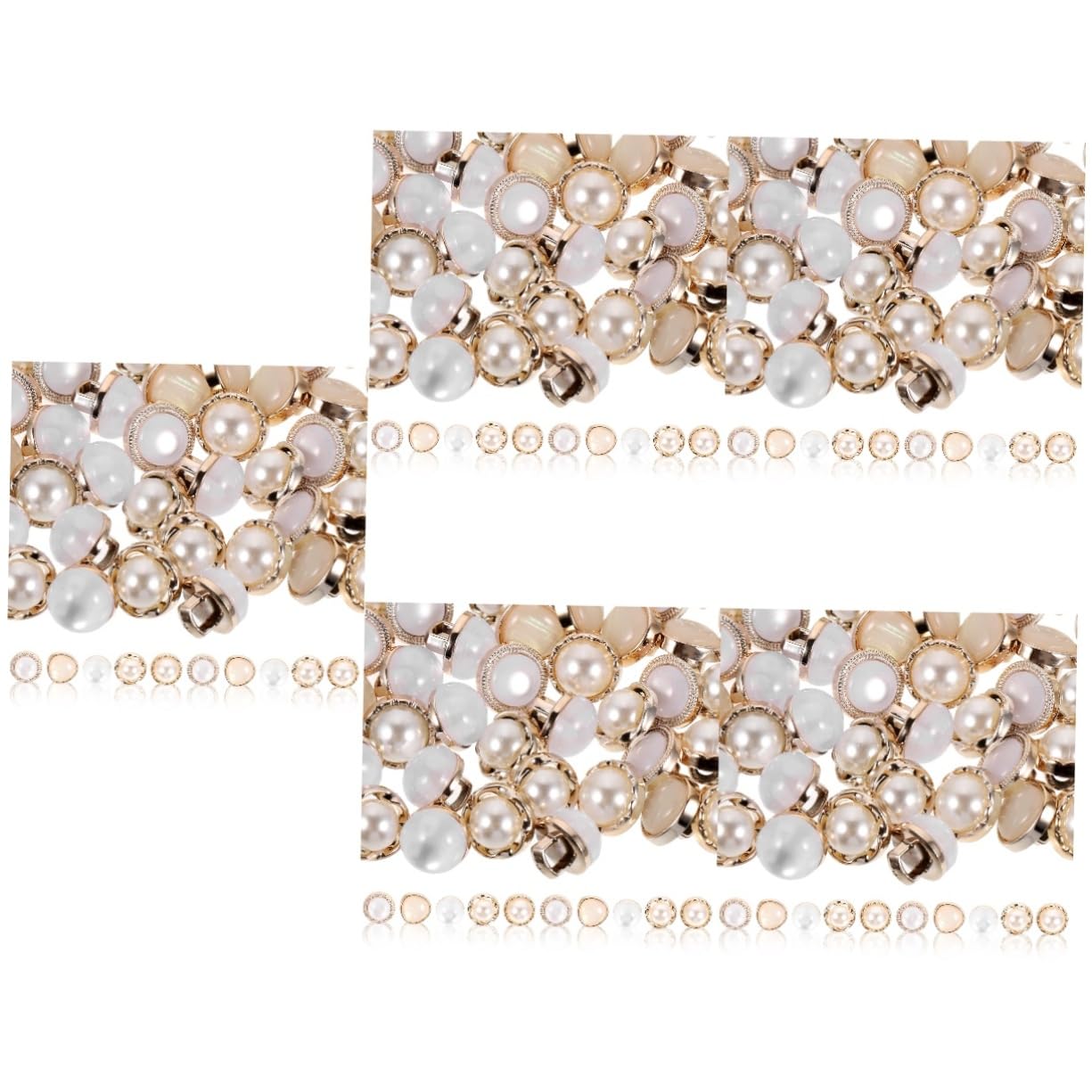 DOITOOL 5 Set Camicie Delicati E Multifunzionali Per Cucito Accessori Per Abbigliamento Eleganti E Decorativi 50 Pezzi*5