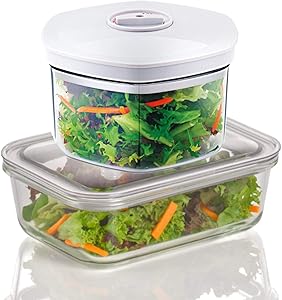 POTANE Vacuum Seal Food Storage Container Set& Lunch Box