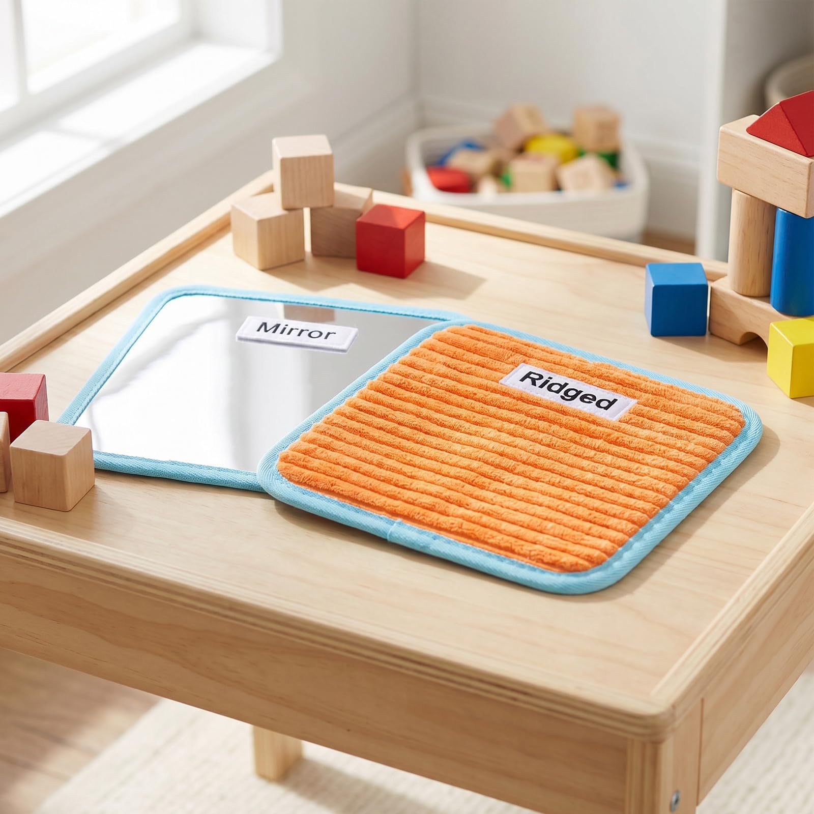 Operitacx 12 tapetes sensoriales para niños con autismo - Panel táctil de pared Montessori - Juguetes educativos sensoriales texturizados para el aprendizaje de niños pequeños y actividades en el
