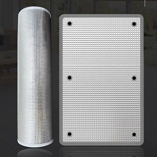 Miniatura 7 de Privacy Window Film Aluminized Insulation Film,Reflective Blackout Window Film,Heat Control Anti UV Window Tint,Waterproof Sun Block Window