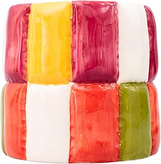 ban.do Novelty Ceramic Planter with Drainage Hole, Decorative Planter, C...